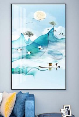 Tải file File tranh hiện đại pha lê gương KF81990 (gốc) làm tranh treo tường