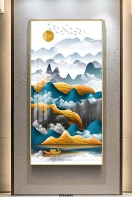 Tải về file tranh gốc File tranh hiện đại pha lê gương KF82048 (để in quảng cáo)