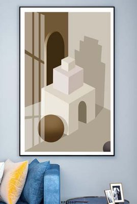 File ảnh gốc File tranh hiện đại pha lê gương KF82080 (chuyên in mica)