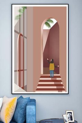 Tải file File tranh hiện đại pha lê gương KF82082 (ảnh gốc) độ phân giải 300dpi