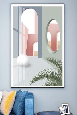 Tải file File tranh hiện đại pha lê gương KF82083 (gốc) làm file thiết kế