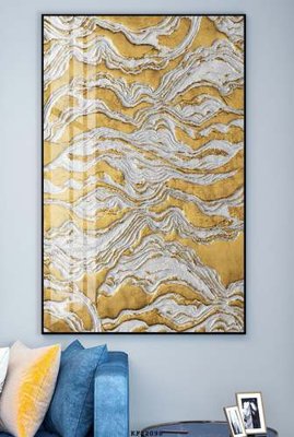 File PSD File tranh hiện đại pha lê gương KF82098 (bản gốc) đã tách nền