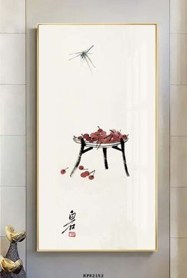 File gốc File tranh hiện đại pha lê gương KF82152 (in lụa) cao cấp