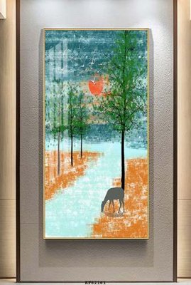 File tranh File tranh hiện đại pha lê gương KF82161 (ảnh gốc) in trần 3D