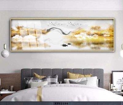 File in ấn File tranh hiện đại pha lê gương KF82194 (bản gốc) cao cấp