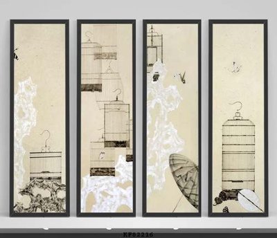 File gốc File tranh hiện đại pha lê gương KF82216 (dành cho quảng cáo)