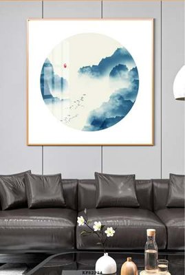 File in ấn File tranh hiện đại pha lê gương KF82224 (bản gốc) cao cấp