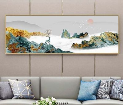 File gốc File tranh hiện đại pha lê gương KF82237 (in tráng gương) nghệ thuật