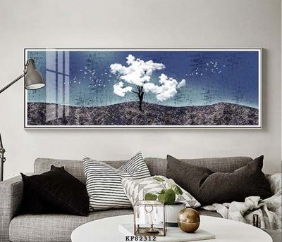 File gốc File tranh hiện đại pha lê gương KF82312 (phong cách) tối giản