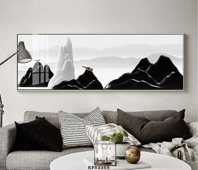 File tranh File tranh hiện đại pha lê gương KF82355 (bản gốc) treo phòng ăn