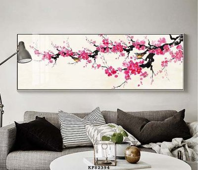 File tranh File tranh hiện đại pha lê gương KF82394 (gốc) chủ đề tĩnh vật