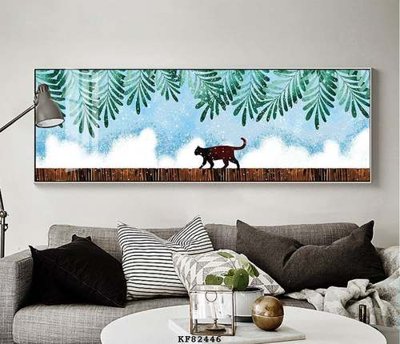 File in ấn cao cấp File tranh hiện đại pha lê gương KF82446 (file gốc)