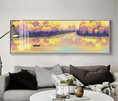 File tranh quảng cáo File tranh hiện đại pha lê gương KF82463 (file gốc) chuyên nghiệp