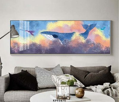 File tranh in trần File tranh hiện đại pha lê gương KF82475 (ảnh gốc siêu nét)