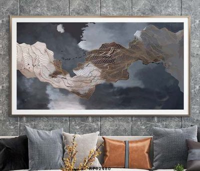 File ảnh gốc File tranh hiện đại pha lê gương KF82480 (chuyên in mica)