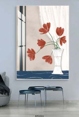 File gốc File tranh hiện đại pha lê gương KF82583 (trang trí) phòng làm việc