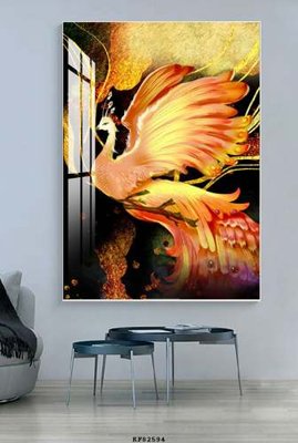 File tranh File tranh hiện đại pha lê gương KF82594 (bản gốc) trang trí văn phòng