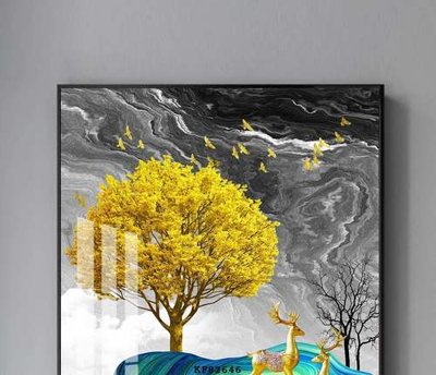 File gốc File tranh hiện đại pha lê gương KF82646 (PNG) nền trong suốt