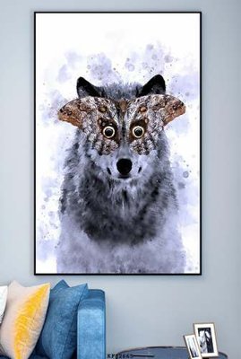 File gốc File tranh hiện đại pha lê gương KF82665 (in lụa) chi tiết cao