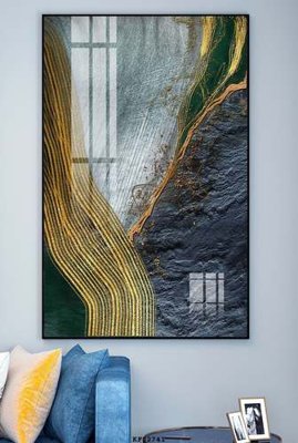 File ảnh File tranh hiện đại pha lê gương KF82741 (gốc) cho trang trí nội thất