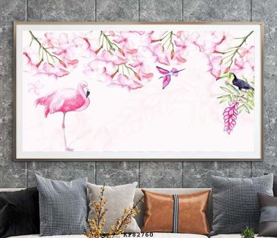 File in trần File tranh hiện đại pha lê gương KF82760 (bản gốc) bầu trời