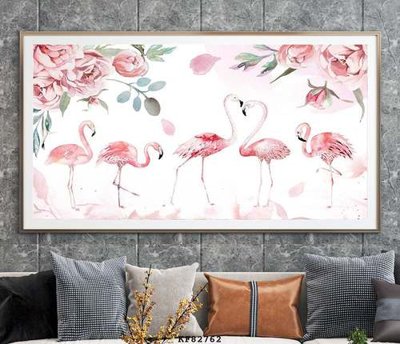 File ảnh File tranh hiện đại pha lê gương KF82762 (gốc) in poster