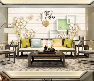 File gốc File tranh hiện đại pha lê gương KF82771 (in mica) làm quà tặng