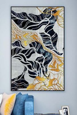 File in lụa File tranh hiện đại pha lê gương KF82836 (chất lượng cao) File tranh hiện đại pha lê gương KF82836