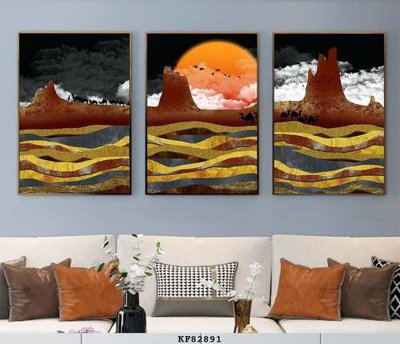 File ảnh File tranh hiện đại pha lê gương KF82891 (gốc) cho trang trí nội thất