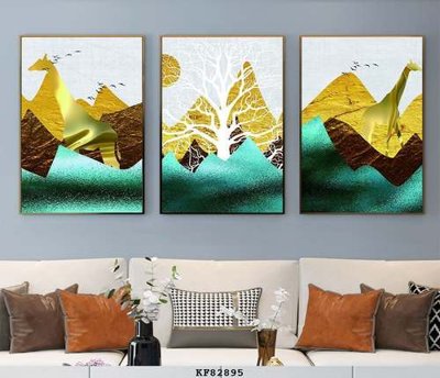 Tệp tin gốc File tranh hiện đại pha lê gương KF82895 (dùng cho in ấn) chuyên nghiệp