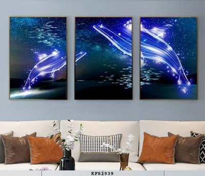 File ảnh File tranh hiện đại pha lê gương KF82939 (gốc) dùng in Pano