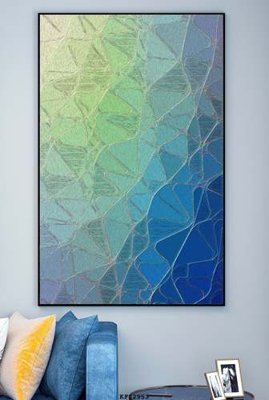 File gốc File tranh hiện đại pha lê gương KF82953 (vector) cho in ấn