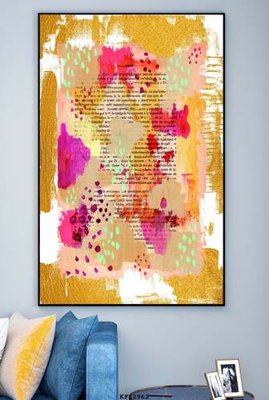 File tranh File tranh hiện đại pha lê gương KF82962 (gốc) chủ đề thiên nhiên