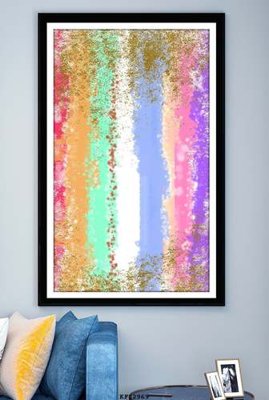 Tải file File tranh hiện đại pha lê gương KF82969 (gốc) chủ đề tâm linh