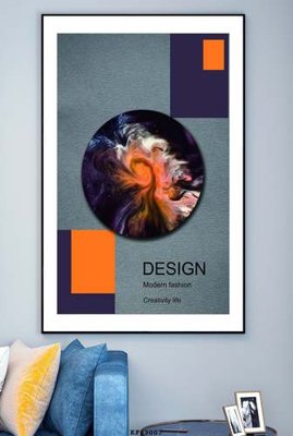 File in mica File tranh hiện đại pha lê gương KF83007 (bản gốc) làm vách ngăn