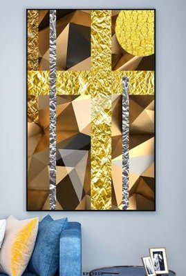 Download file gốc File tranh hiện đại pha lê gương KF83010 (in lụa) cao cấp