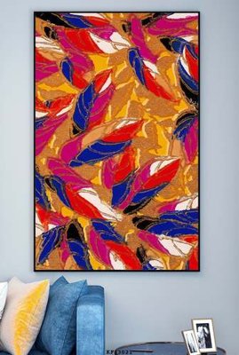 Chi tiết file tranh tráng gương File tranh hiện đại pha lê gương KF83021 (ảnh gốc)