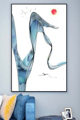 File tranh File tranh hiện đại pha lê gương KF83025 (bản gốc) in canvas