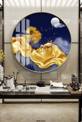 Tải file File tranh hiện đại pha lê gương KF83060 (PSD) cho in tranh 3D