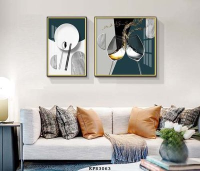 Tải về hình ảnh gốc File tranh hiện đại pha lê gương KF83063 sắc nét