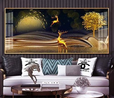 Mua file gốc File tranh hiện đại pha lê gương KF83083 (in ấn) tại Filetranh.com