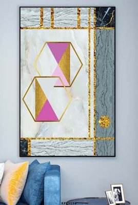 File ảnh File tranh hiện đại pha lê gương KF83134 (gốc) in standee