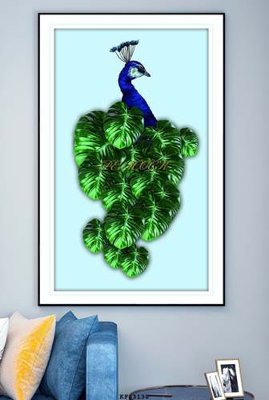 Download file gốc File tranh hiện đại pha lê gương KF83138 (in mica) trang trí