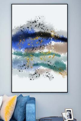 Ảnh gốc File tranh hiện đại pha lê gương KF83157 (siêu chi tiết) để in ấn