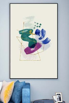 File tranh File tranh hiện đại pha lê gương KF83196 (bản gốc) treo quán cafe