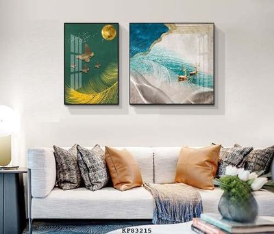 File tranh in tráng gương File tranh hiện đại pha lê gương KF83215 (siêu nét)