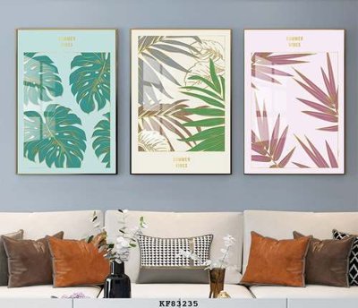 File gốc File tranh hiện đại pha lê gương KF83235 (thiết kế) cho in ấn