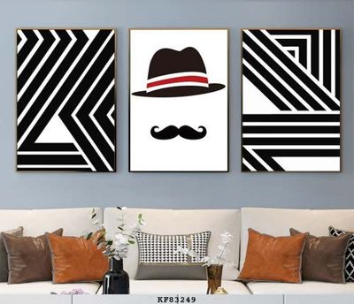 File in trần File tranh hiện đại pha lê gương KF83249 (file gốc) xuyên sáng