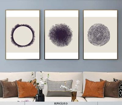 File tranh PSD File tranh hiện đại pha lê gương KF83253 chất lượng cao