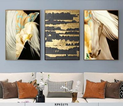 File gốc File tranh hiện đại pha lê gương KF83275 (in mica) trang trí